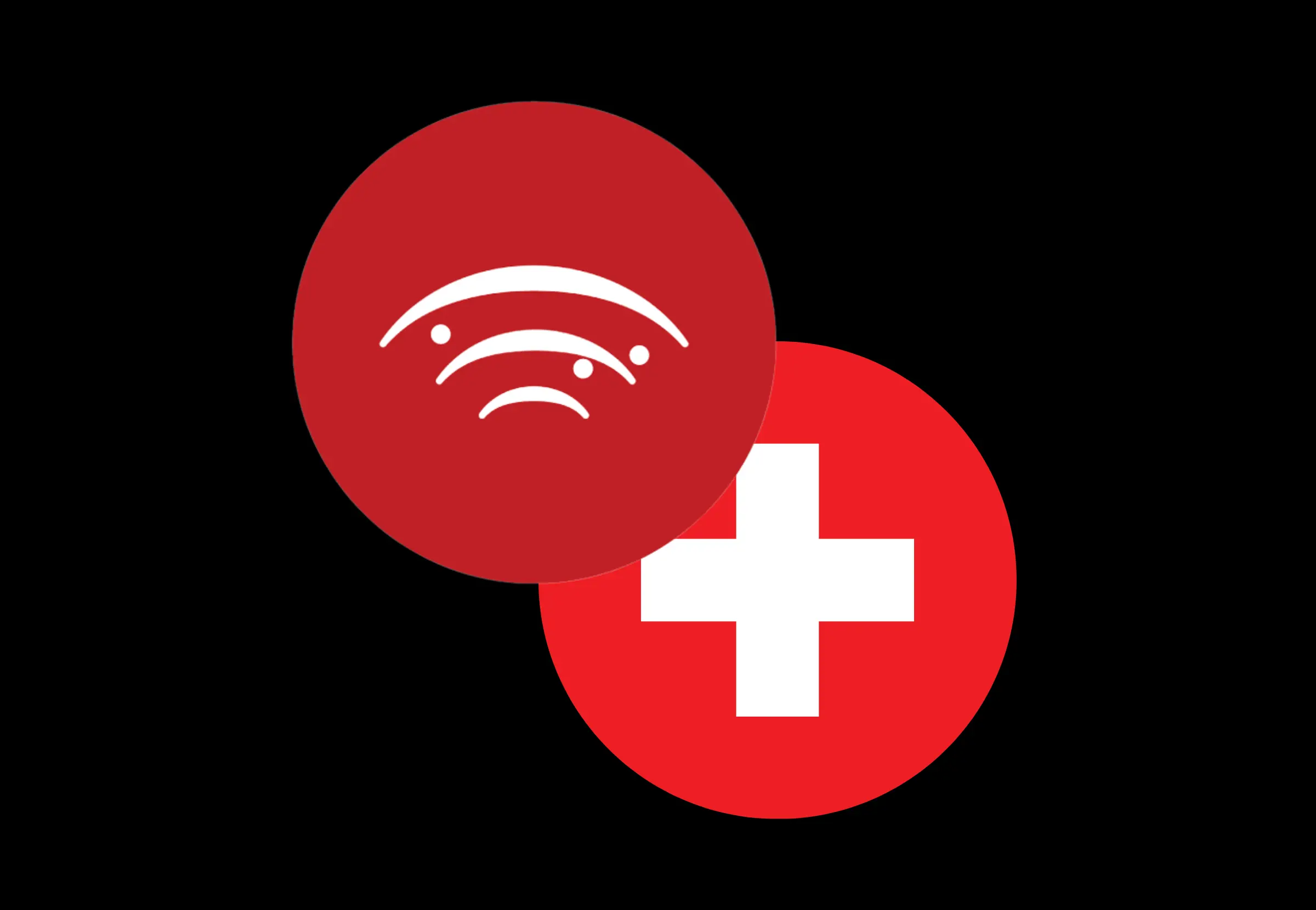 Illustration des logos de Genix Security Group SA et du drapeau de la Suisse, combinés