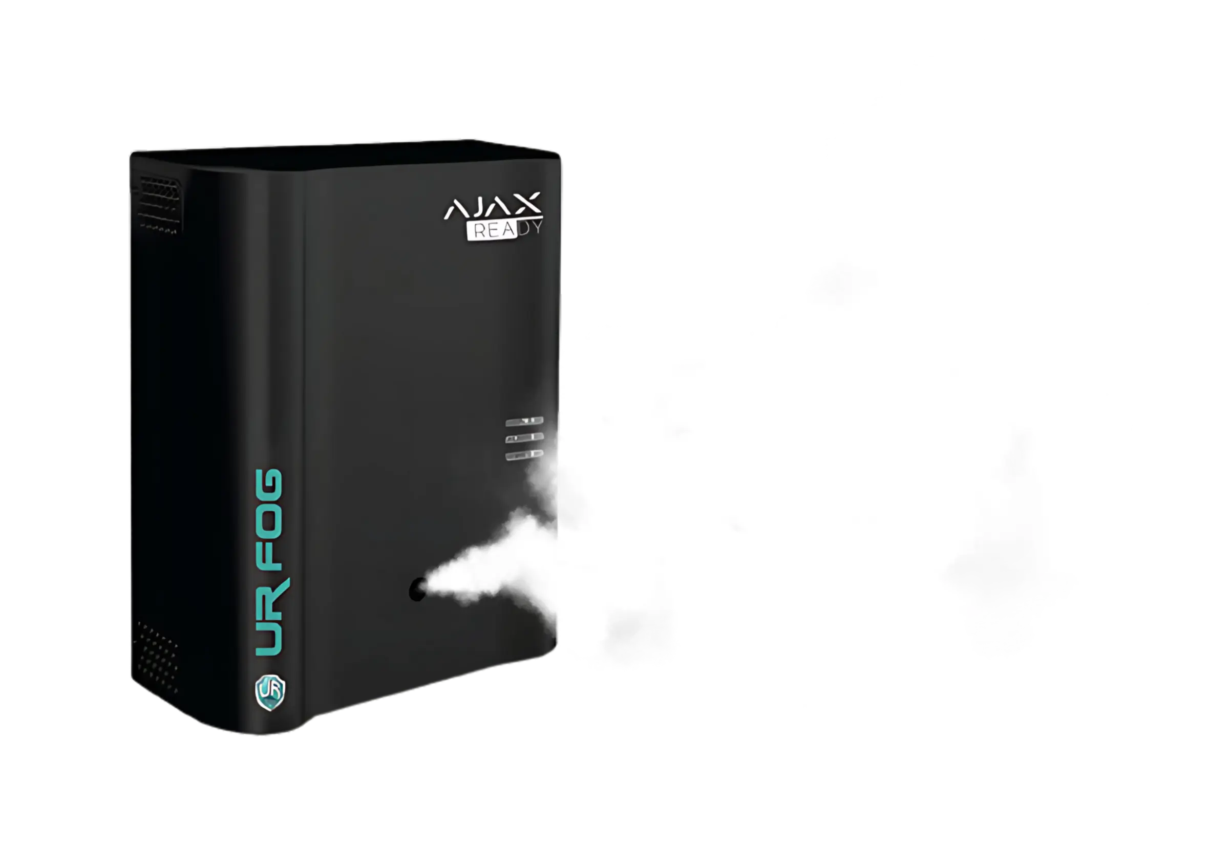 Générateur de brouillard UR Fog en activation pour protection anti-intrusion en Suisse romande.